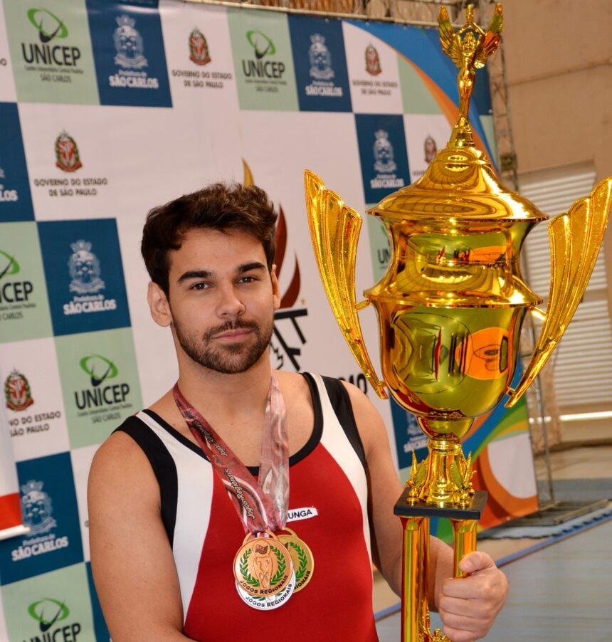 O atleta Renan Cuel campeão de solo que vem fazendo história