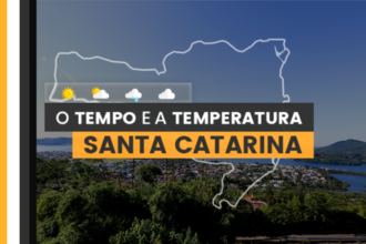 PREVISÃO DO TEMPO: nesta quarta-feira (17) há previsão de chuva em Santa Catarina