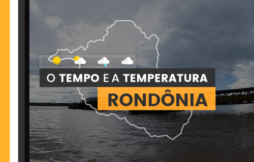 PREVISÃO DO TEMPO: quarta-feira (17) com alerta para baixa umidade em Rondônia