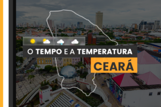 PREVISÃO DO TEMPO: quarta-feira (17) com alerta para vendaval no Ceará