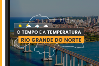 PREVISÃO DO TEMPO: quarta-feira (17) com alerta para vendaval no Rio Grande do Norte