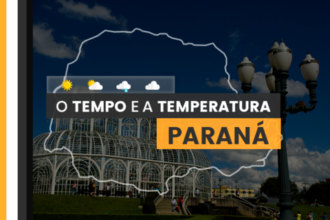 PREVISÃO DO TEMPO: quarta-feira (17) há possibilidade de chuva em regiões do Paraná