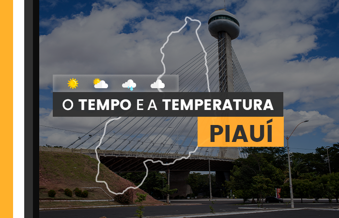 PREVISÃO DO TEMPO: quarta-feira (17) tem alerta para baixa umidade no Piauí