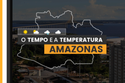 PREVISÃO DO TEMPO: quinta-feira (18) com pancadas de chuva no norte amazonense