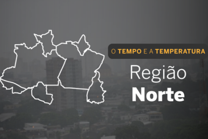 PREVISÃO DO TEMPO: quarta-feira (24) com alerta para baixa umidade no Norte