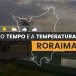 PREVISÃO DO TEMPO: sexta-feira (19) com fortes chuvas em Roraima