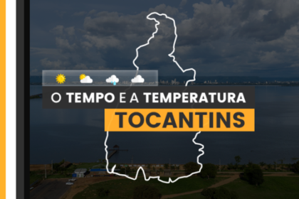 PREVISÃO DO TEMPO: terça-feira (23) com alerta para baixa umidade no Tocantins