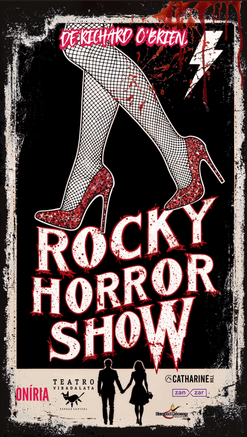 Comemorando os 50 anos do filme, musical Rocky Horror Show volta ao Brasil