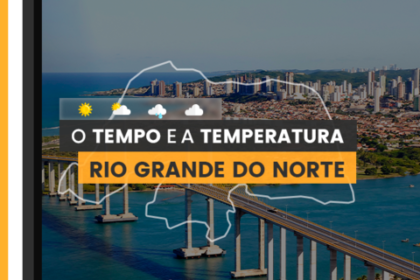 PREVISÃO DO TEMPO: nesta quinta-feira (1°) há alerta para vendaval no Rio Grande do Norte