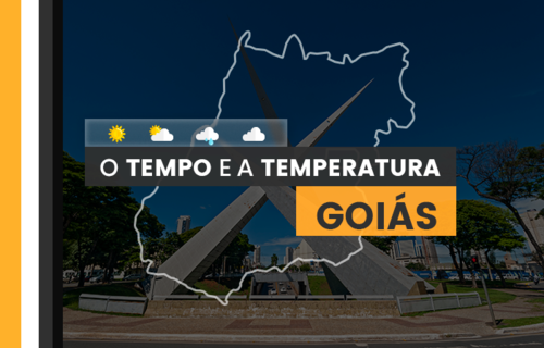 PREVISÃO DO TEMPO: quarta-feira (31) com alerta para baixa umidade em Goiás