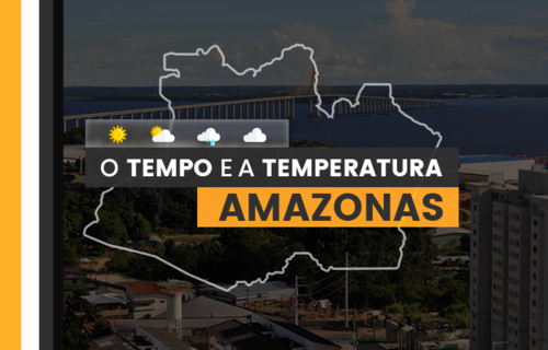 PREVISÃO DO TEMPO: quarta-feira (31) com alerta para chuvas e baixa umidade no Amazonas