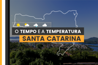 PREVISÃO DO TEMPO: quarta-feira (31) tem alerta para queda de temperaturas em Santa Catarina