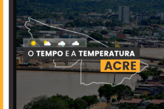 PREVISÃO DO TEMPO: sexta-feira (26) com alerta para baixa umidade no Acre