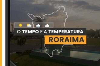 PREVISÃO DO TEMPO: terça-feira (30) com alerta para chuvas em Roraima