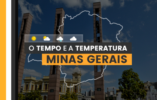 PREVISÃO DO TEMPO: terça-feira (30) com alerta para queda de temperatura e baixa umidade em Minas Gerais