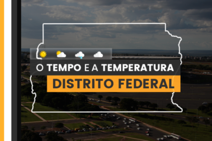 PREVISÃO DO TEMPO: quarta-feira (14) com alerta para baixa umidade no Distrito Federal