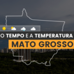 PREVISÃO DO TEMPO: quarta-feira (7) com alerta para baixa umidade no Mato Grosso