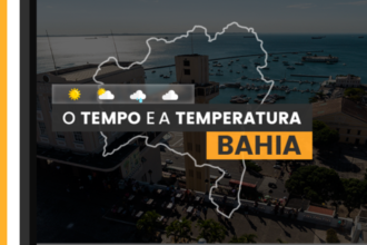 PREVISÃO DO TEMPO: quarta-feira (7) com chuva no litoral baiano