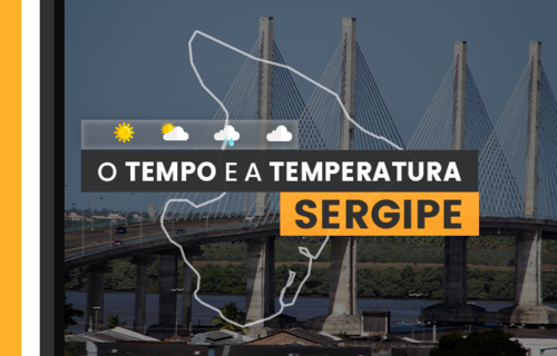 PREVISÃO DO TEMPO: quinta-feira (15) com possibilidade de chuva em Sergipe