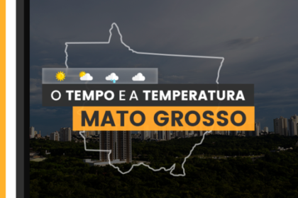 PREVISÃO DO TEMPO: terça-feira (13) com alerta para baixa umidade no Mato Grosso