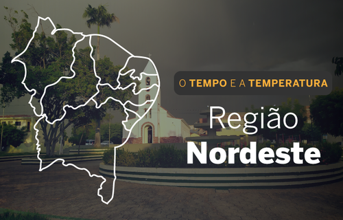 PREVISÃO DO TEMPO: domingo (25) com chuvas em regiões do Nordeste