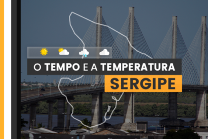 PREVISÃO DO TEMPO: quarta-feira (21) com possibilidade de chuva em Sergipe