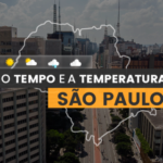 PREVISÃO DO TEMPO: quarta-feira (28) com alerta para baixa umidade em São Paulo