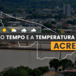 PREVISÃO DO TEMPO: quarta-feira (28) com alerta para baixa umidade no Acre