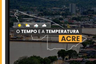 PREVISÃO DO TEMPO: quinta-feira (29) com alerta para baixa umidade no Acre