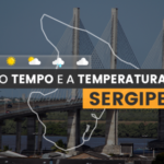 PREVISÃO DO TEMPO: terça-feira (27) com possibilidade de chuva em Sergipe