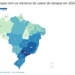 Dengue: SP lidera ranking com 2,1 mi casos em 2024; consulte números por UFs