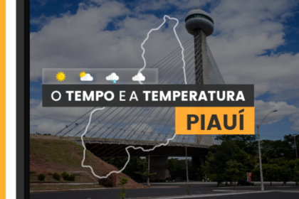 PREVISÃO DO TEMPO: quarta-feira (4) sem chuvas no Piauí