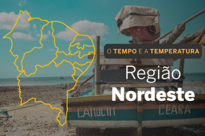 PREVISÃO DO TEMPO: sábado (7) com alerta para vendaval e ventos costeiros no Nordeste