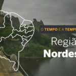 PREVISÃO DO TEMPO: segunda-feira (2) com alerta para baixa umidade no Nordeste