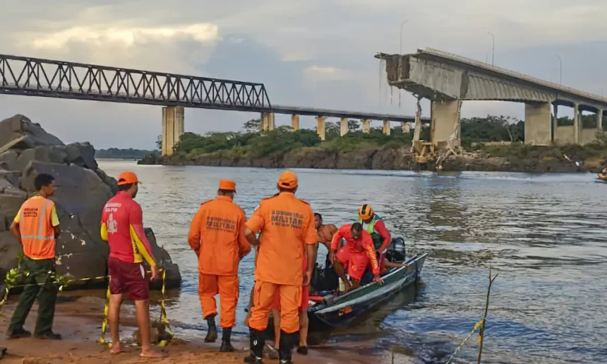 Tragédia na ponte entre Estreito (MA) e Aguiarnópolis (TO): 14 pessoas ainda estão desaparecidas