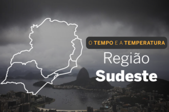PREVISÃO DO TEMPO: Sudeste terá sexta-feira (11) de chuva em quase toda a região