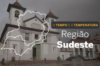 PREVISÃO DO TEMPO: chuvas isoladas em SP, MG e RJ, nesta quinta (3)