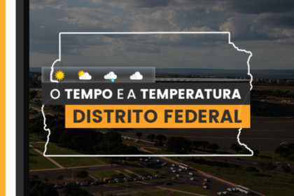 PREVISÃO DO TEMPO: quinta-feira (19) com alerta para baixa umidade no Distrito Federal