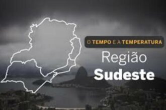 PREVISÃO DO TEMPO: tempo quente e seco ainda deve permanecer em áreas da região Sudeste, nesta segunda-feira (30)