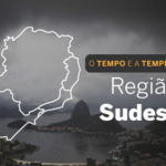 PREVISÃO DO TEMPO: chuvas intensas atingem boa parte do Sudeste, nesta quinta-feira (20)