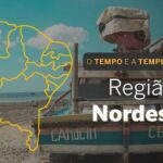 PREVISÃO DO TEMPO: Nordeste terá muitas nuvens e chuva, neste domingo (20)