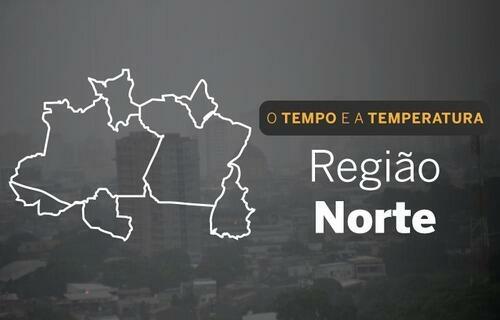 PREVISÃO DO TEMPO: Norte terá pancadas de chuva, neste sábado (19)
