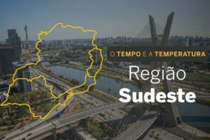 PREVISÃO DO TEMPO: pancadas de chuva no RJ, SP e MG, nesta segunda-feira (3)