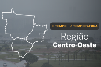 PREVISÃO DO TEMPO: sexta-feira (4) terá predominância de tempo chuvoso no Centro-Oeste