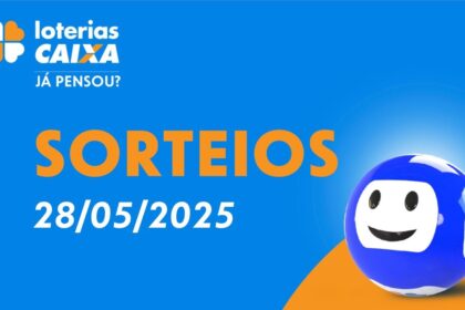 Lotofácil 3403: resultado do sorteio desta quarta-feira (28/05/2025)