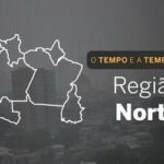 PREVISÃO DO TEMPO: Chuva em boa parte do Norte, nesta quinta-feira (16)