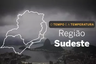 PREVISÃO DO TEMPO: Sudeste varia entre poucas e muitas nuvens, neste sábado (31)