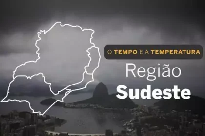 PREVISÃO DO TEMPO: Sudeste varia entre poucas e muitas nuvens, neste sábado (31)