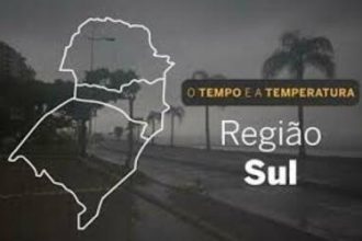 PREVISÃO DO TEMPO: Sul do Brasil deve contar com chuva em boa parte da região, neste domingo (2)