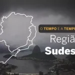 PREVISÃO DO TEMPO: domingo (1) chuvoso em regiões do Sudeste